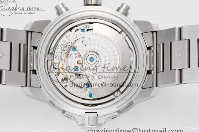 MIROTIME 1218 Aquatimer Chrono SS V6SF 1:1 Best Edition Blue Dial on SS Bracelet A Modern 7032